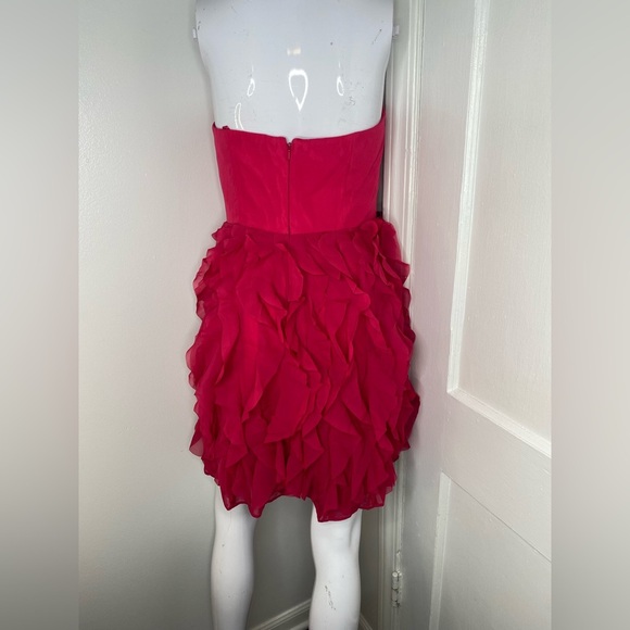 aiden Aiden Mattox NWT Elegant Strapless Pink Dress PICTURED AS IS - Picture 9 of 10